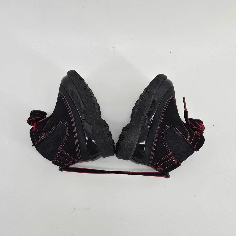 Air Jordan Black Red Toddler Boots 332103-061 Unisex 4C